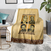 Freedom Fighters Blanket Civil Rights Leaders Revolution