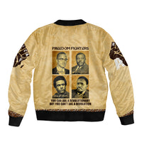 Freedom Fighters Bomber Jacket Civil Rights Leaders Revolution - Wonder Print Shop