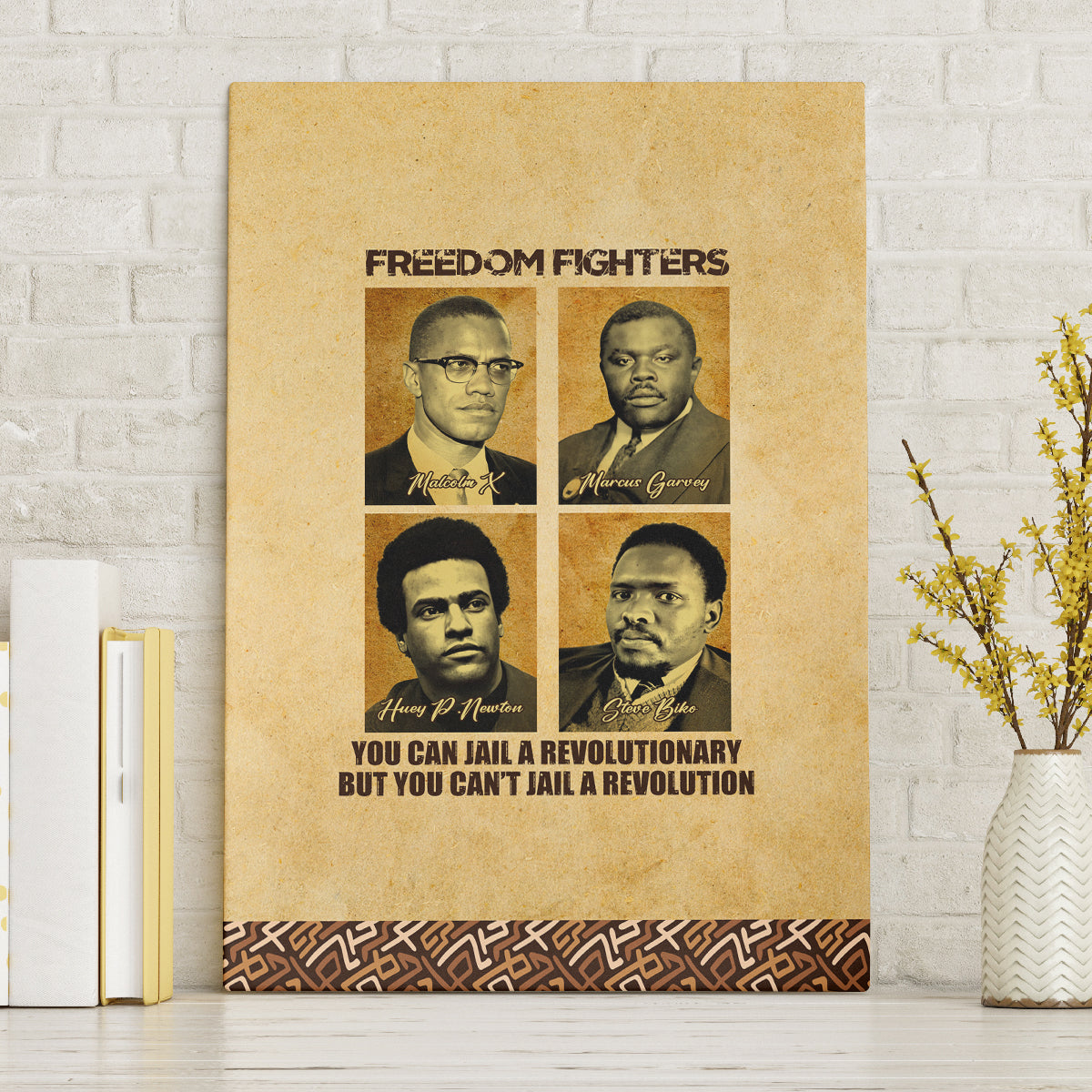 Freedom Fighters Canvas Wall Art Civil Rights Leaders Revolution - Wonder Print Shop