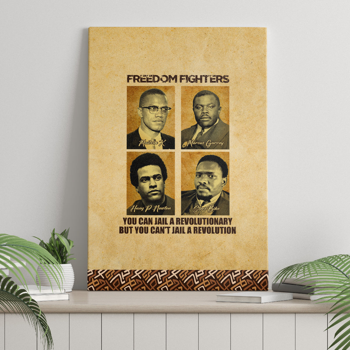 Freedom Fighters Canvas Wall Art Civil Rights Leaders Revolution - Wonder Print Shop