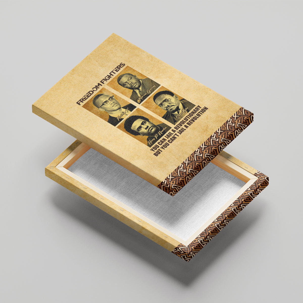 Freedom Fighters Canvas Wall Art Civil Rights Leaders Revolution - Wonder Print Shop