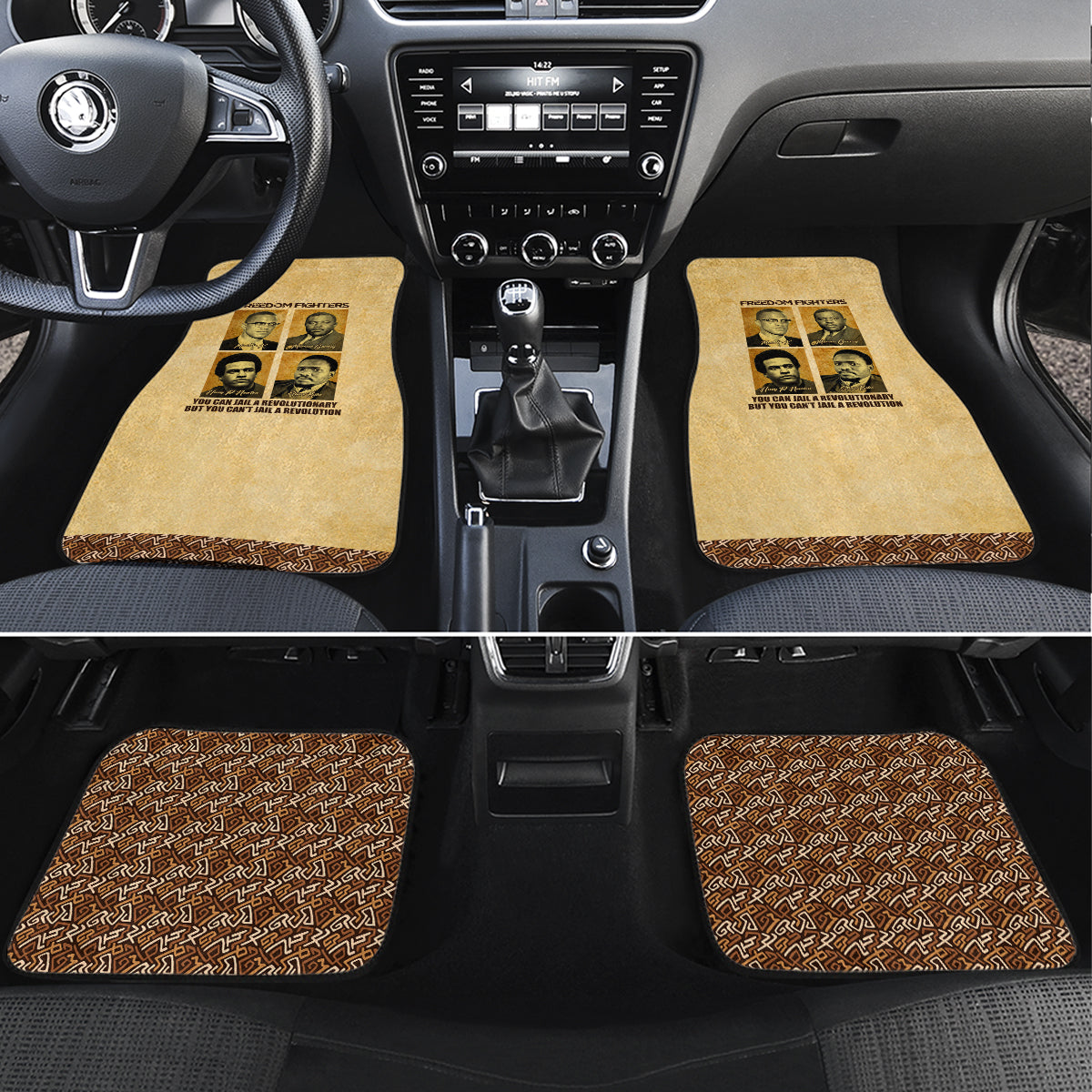 Freedom Fighters Car Mats Civil Rights Leaders Revolution - Wonder Print Shop