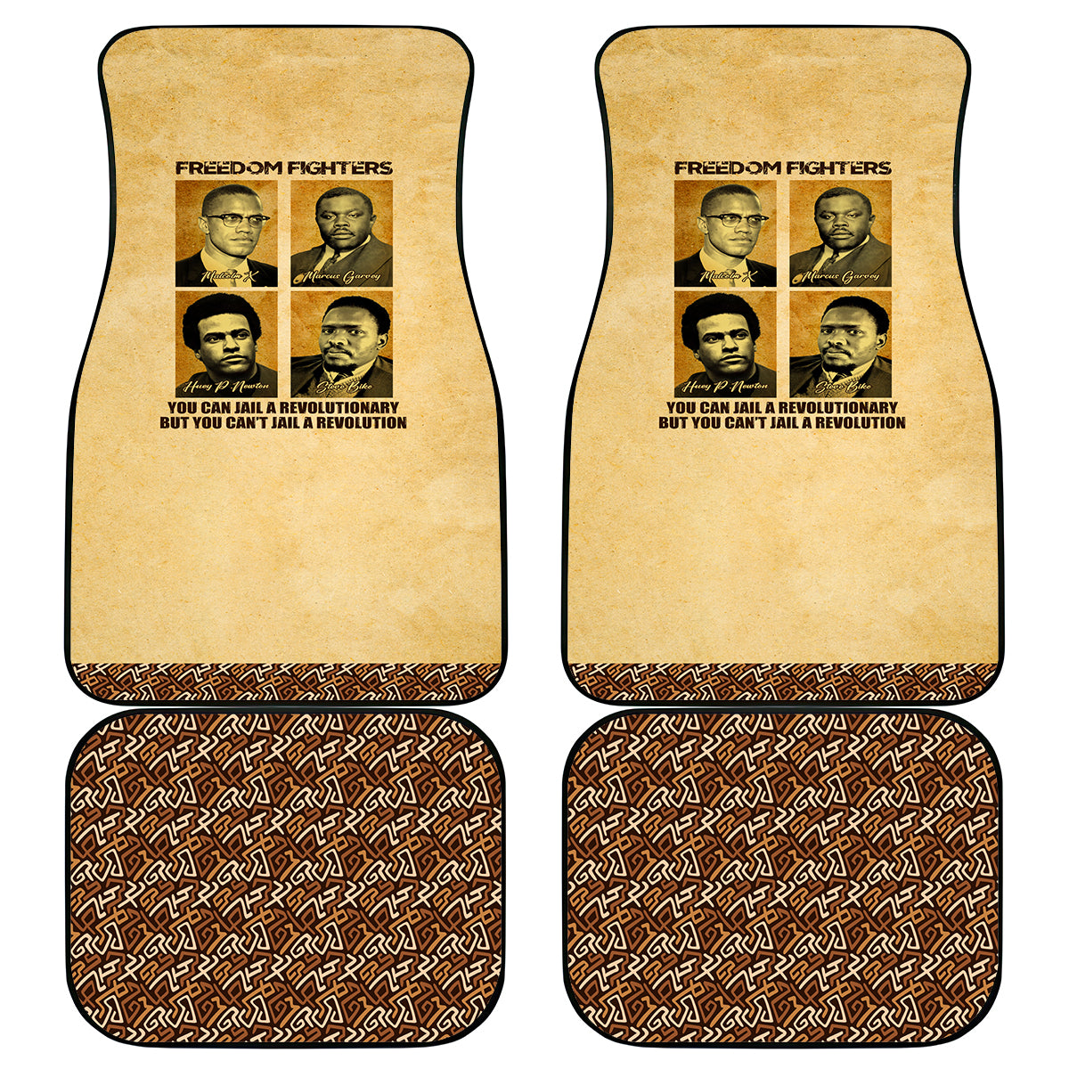 Freedom Fighters Car Mats Civil Rights Leaders Revolution - Wonder Print Shop