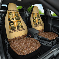 Freedom Fighters Car Seat Cover Civil Rights Leaders Revolution - Wonder Print Shop