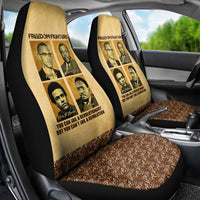 Freedom Fighters Car Seat Cover Civil Rights Leaders Revolution - Wonder Print Shop