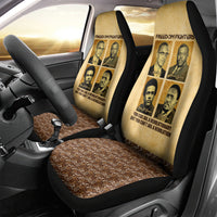 Freedom Fighters Car Seat Cover Civil Rights Leaders Revolution - Wonder Print Shop