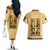 Freedom Fighters Couples Matching Off The Shoulder Long Sleeve Dress and Hawaiian Shirt Civil Rights Leaders Revolution - Wonder Print Shop