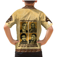 Freedom Fighters Family Matching Mermaid Dress and Hawaiian Shirt Civil Rights Leaders Revolution - Wonder Print Shop