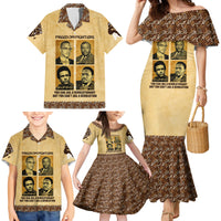 Freedom Fighters Family Matching Mermaid Dress and Hawaiian Shirt Civil Rights Leaders Revolution - Wonder Print Shop