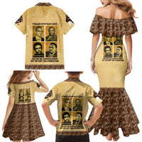 Freedom Fighters Family Matching Mermaid Dress and Hawaiian Shirt Civil Rights Leaders Revolution - Wonder Print Shop