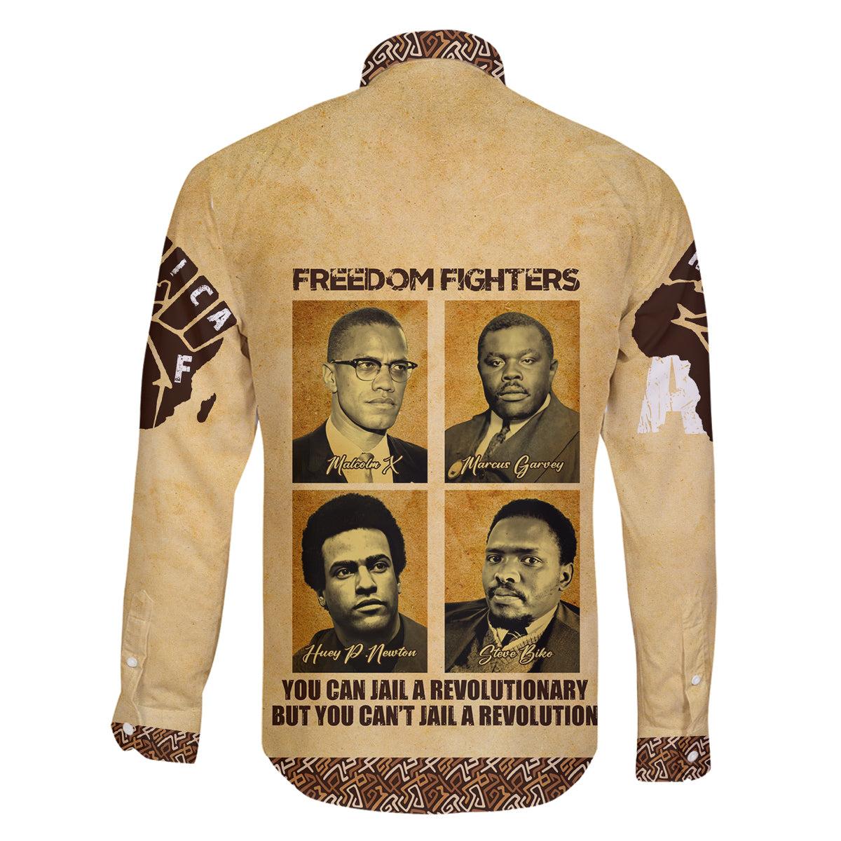 Freedom Fighters Family Matching Off Shoulder Short Dress and Hawaiian Shirt Civil Rights Leaders Revolution - Wonder Print Shop