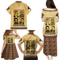 Freedom Fighters Family Matching Puletasi and Hawaiian Shirt Civil Rights Leaders Revolution - Wonder Print Shop