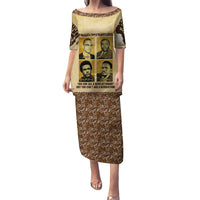 Freedom Fighters Family Matching Puletasi and Hawaiian Shirt Civil Rights Leaders Revolution - Wonder Print Shop