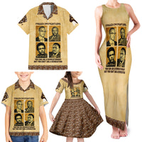 Freedom Fighters Family Matching Tank Maxi Dress and Hawaiian Shirt Civil Rights Leaders Revolution - Wonder Print Shop