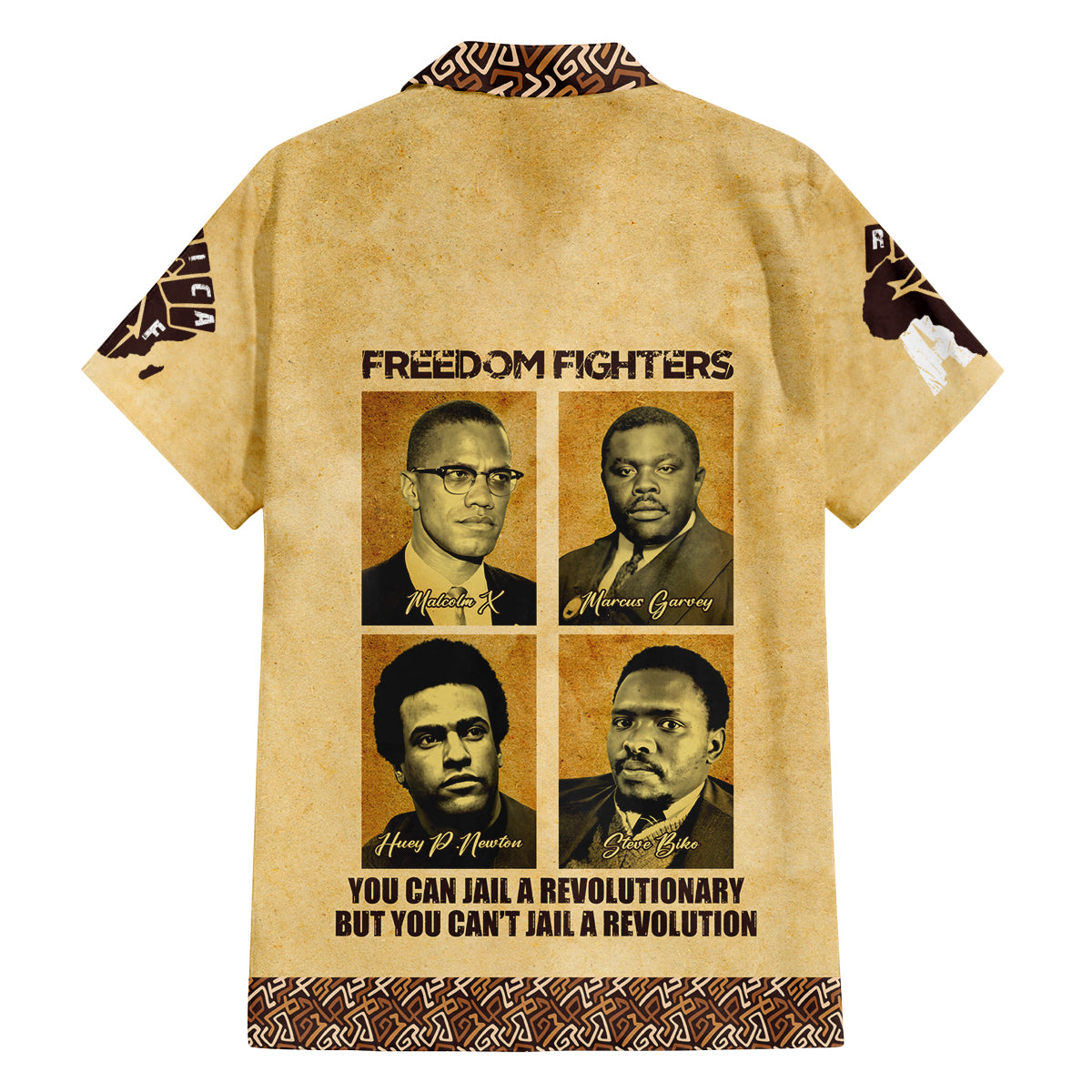 Freedom Fighters Family Matching Tank Maxi Dress and Hawaiian Shirt Civil Rights Leaders Revolution - Wonder Print Shop