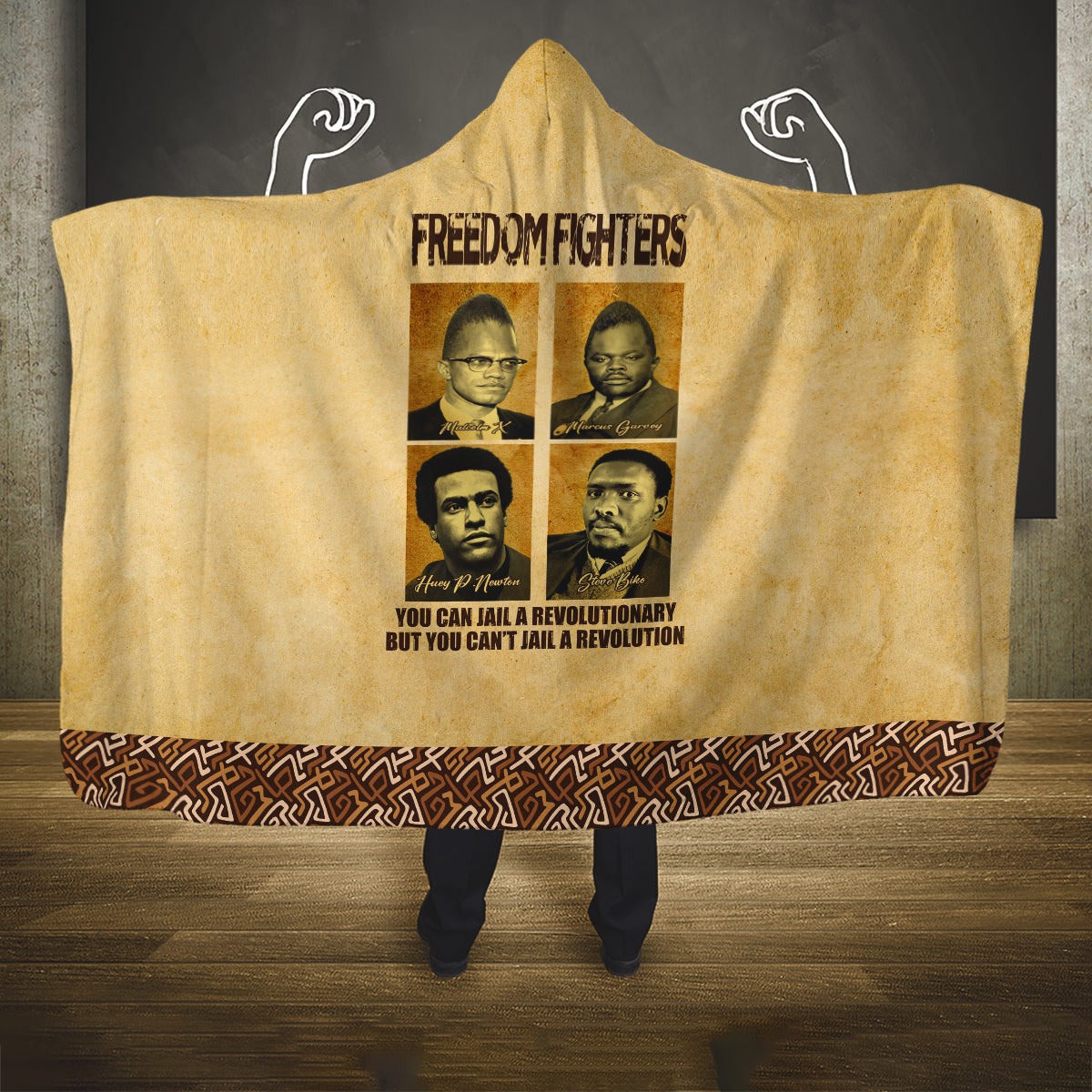 Freedom Fighters Hooded Blanket Civil Rights Leaders Revolution
