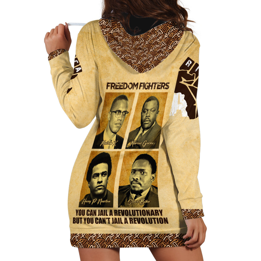 Freedom Fighters Hoodie Dress Civil Rights Leaders Revolution - Wonder Print Shop