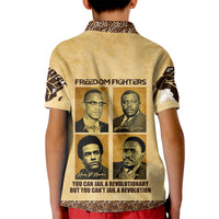 Freedom Fighters Kid Polo Shirt Civil Rights Leaders Revolution - Wonder Print Shop