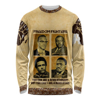Freedom Fighters Long Sleeve Shirt Civil Rights Leaders Revolution - Wonder Print Shop