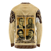 Freedom Fighters Long Sleeve Shirt Civil Rights Leaders Revolution - Wonder Print Shop