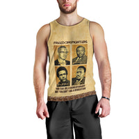 Freedom Fighters Men Tank Top Civil Rights Leaders Revolution - Wonder Print Shop
