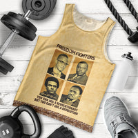 Freedom Fighters Men Tank Top Civil Rights Leaders Revolution - Wonder Print Shop