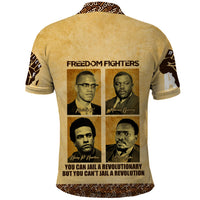 Freedom Fighters Polo Shirt Civil Rights Leaders Revolution - Wonder Print Shop