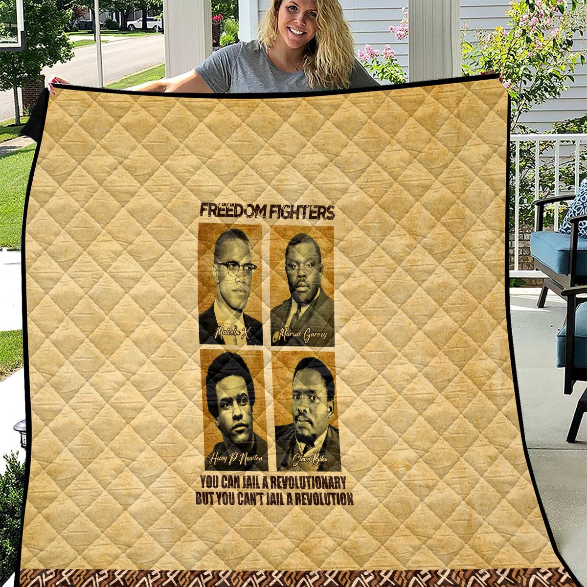 Freedom Fighters Quilt Civil Rights Leaders Revolution - Wonder Print Shop