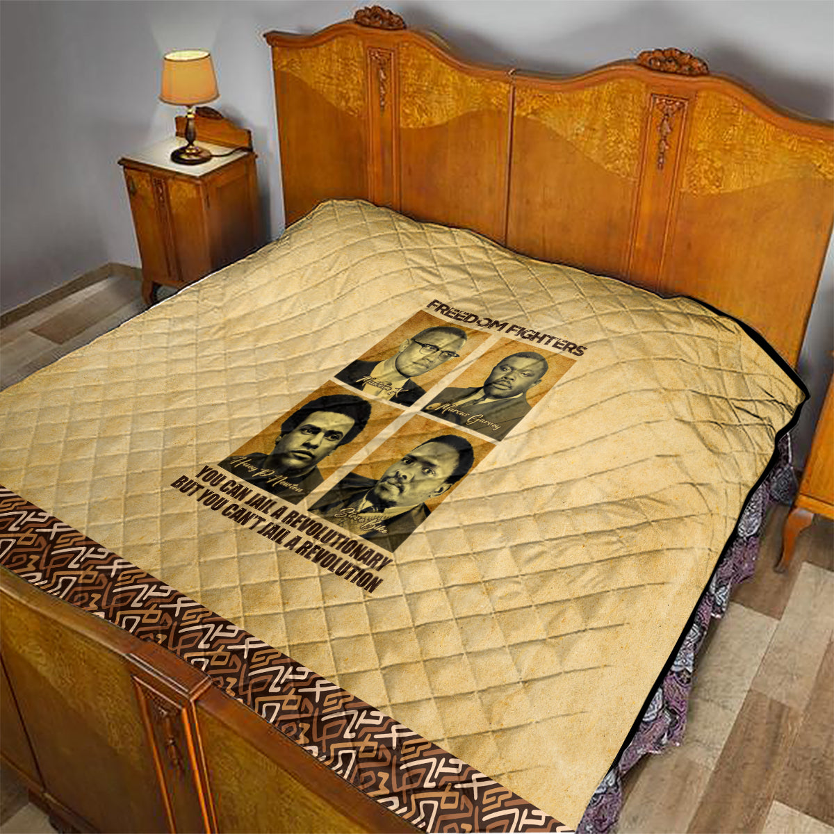 Freedom Fighters Quilt Civil Rights Leaders Revolution - Wonder Print Shop