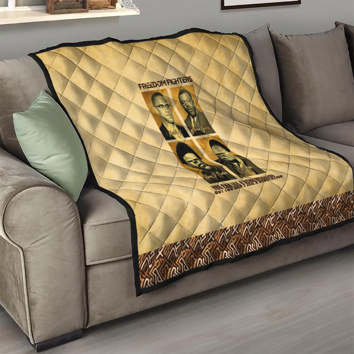 Freedom Fighters Quilt Civil Rights Leaders Revolution - Wonder Print Shop