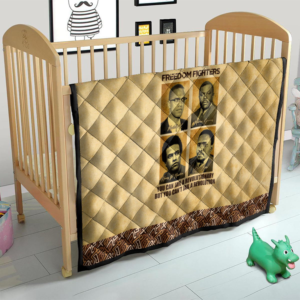 Freedom Fighters Quilt Civil Rights Leaders Revolution - Wonder Print Shop