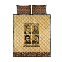 Freedom Fighters Quilt Bed Set Civil Rights Leaders Revolution - Wonder Print Shop