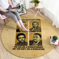 Freedom Fighters Round Carpet Civil Rights Leaders Revolution