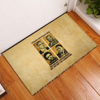 Freedom Fighters Rubber Doormat Civil Rights Leaders Revolution - Wonder Print Shop