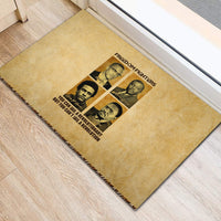 Freedom Fighters Rubber Doormat Civil Rights Leaders Revolution - Wonder Print Shop