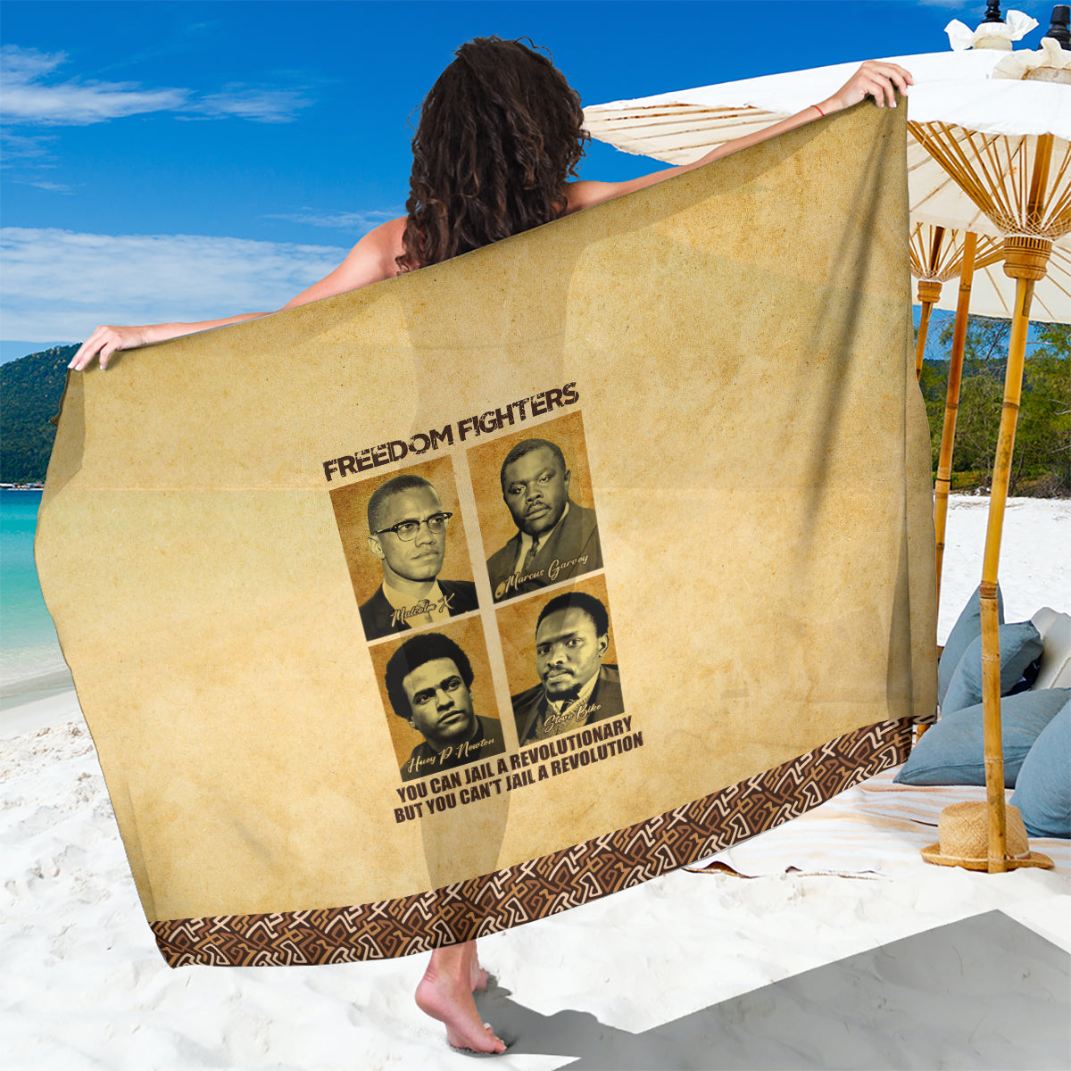 Freedom Fighters Sarong Civil Rights Leaders Revolution