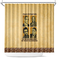 Freedom Fighters Shower Curtain Civil Rights Leaders Revolution
