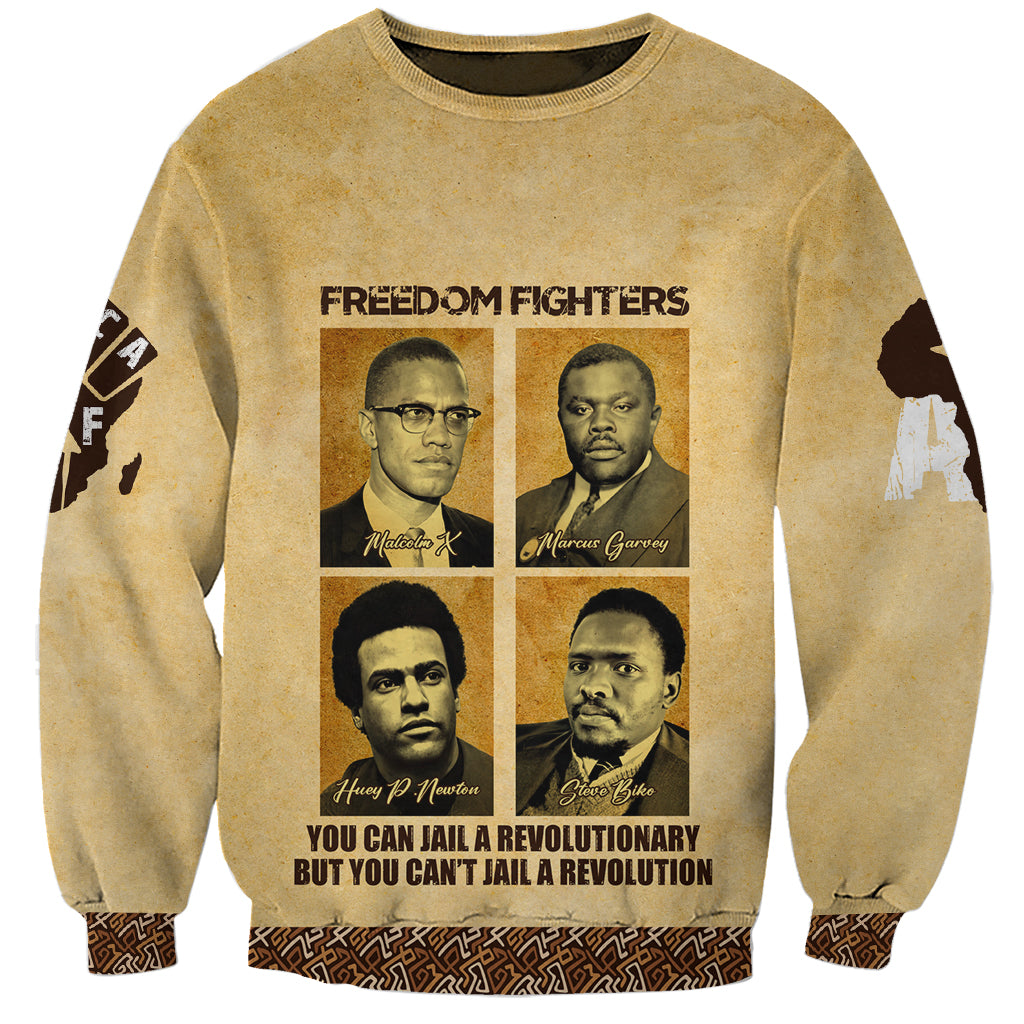 Freedom Fighters Sweatshirt Civil Rights Leaders Revolution - Wonder Print Shop
