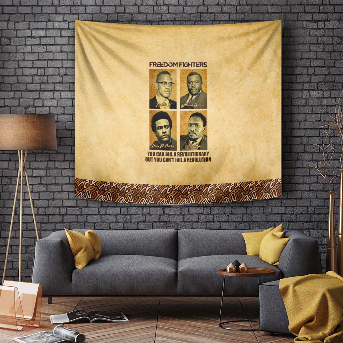 Freedom Fighters Tapestry Civil Rights Leaders Revolution - Wonder Print Shop