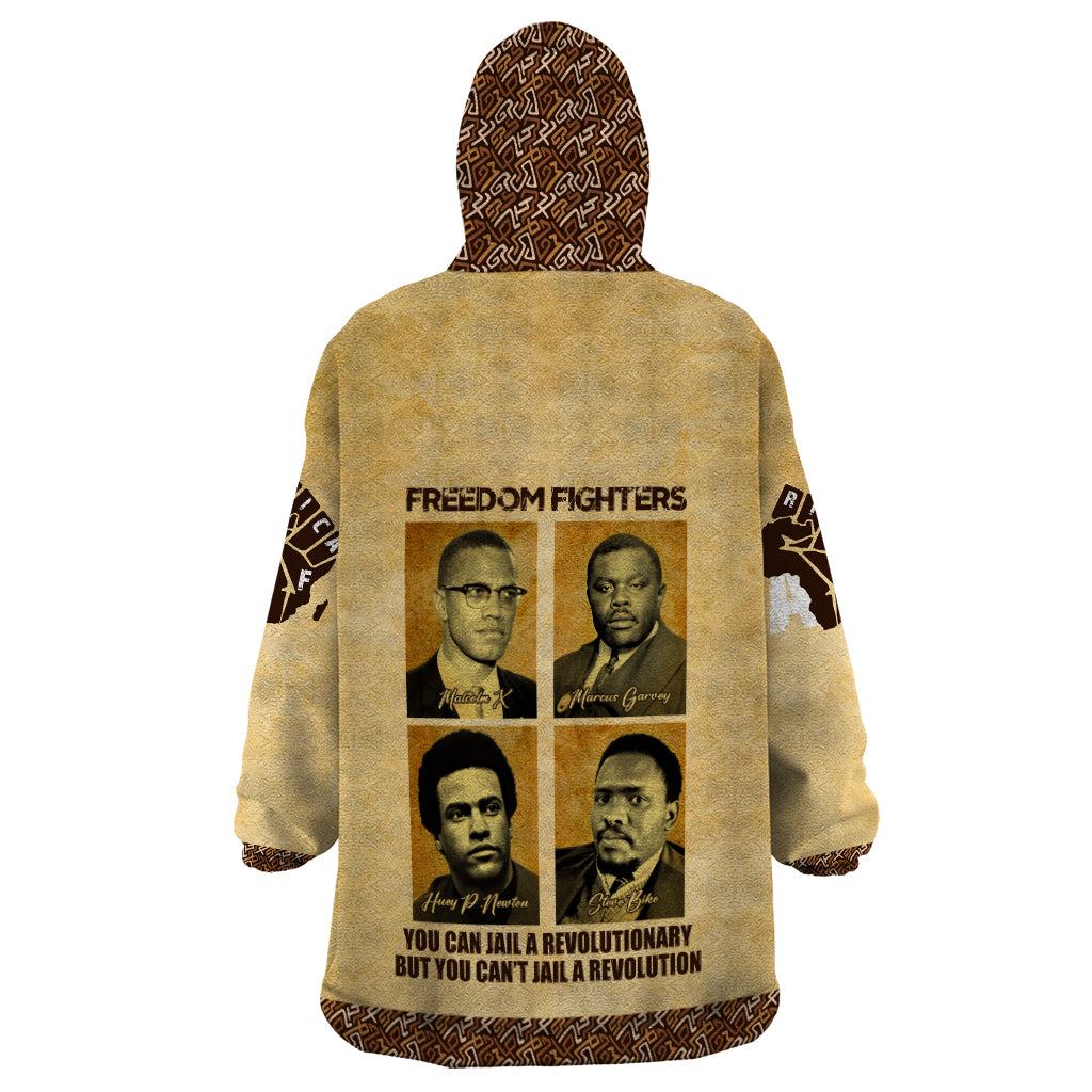 Freedom Fighters Wearable Blanket Hoodie Civil Rights Leaders Revolution - Wonder Print Shop