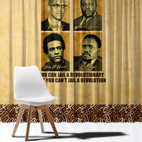 Freedom Fighters Window Curtain Civil Rights Leaders Revolution - Wonder Print Shop