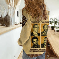 Freedom Fighters Women Casual Shirt Civil Rights Leaders Revolution - Wonder Print Shop