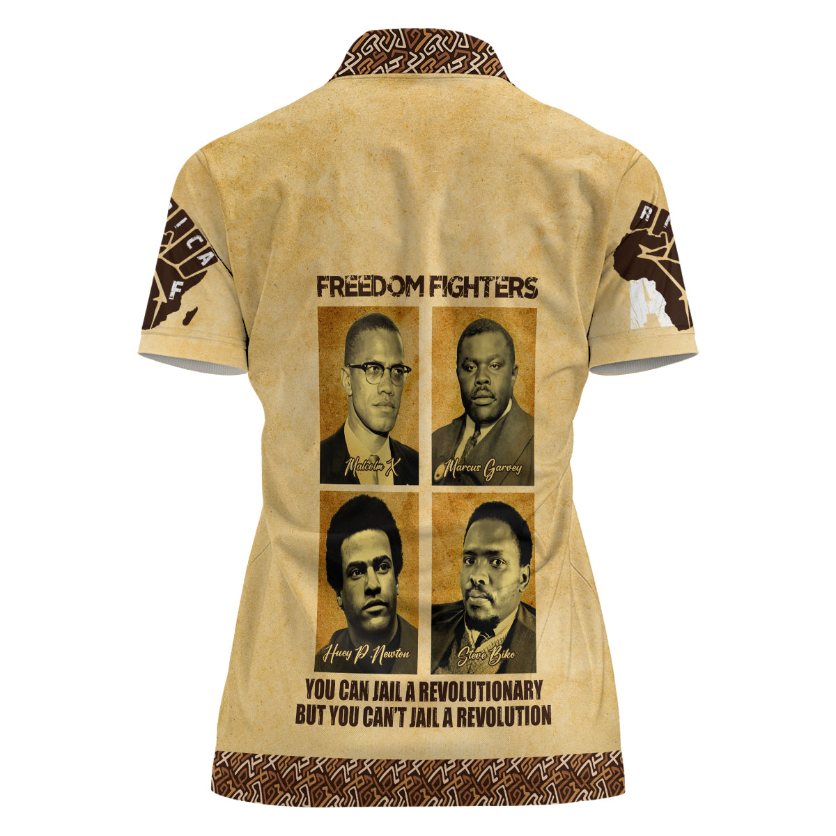 Freedom Fighters Women Polo Shirt Civil Rights Leaders Revolution - Wonder Print Shop
