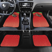 Braaap Car Mats Motorcross Santa Christmas - Wonder Print Shop