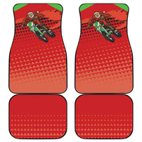 Braaap Car Mats Motorcross Santa Christmas - Wonder Print Shop