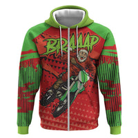 Braaap Hoodie Motorcross Santa Christmas - Wonder Print Shop