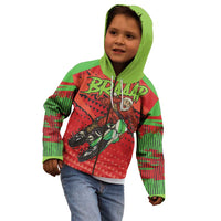 Braaap Kid Hoodie Motorcross Santa Christmas - Wonder Print Shop