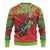 Braaap Ugly Christmas Sweater Motorcross Santa Christmas - Wonder Print Shop
