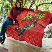 Braaap Quilt Motorcross Santa Christmas - Wonder Print Shop
