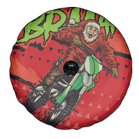 Braaap Spare Tire Cover Motorcross Santa Christmas - Wonder Print Shop